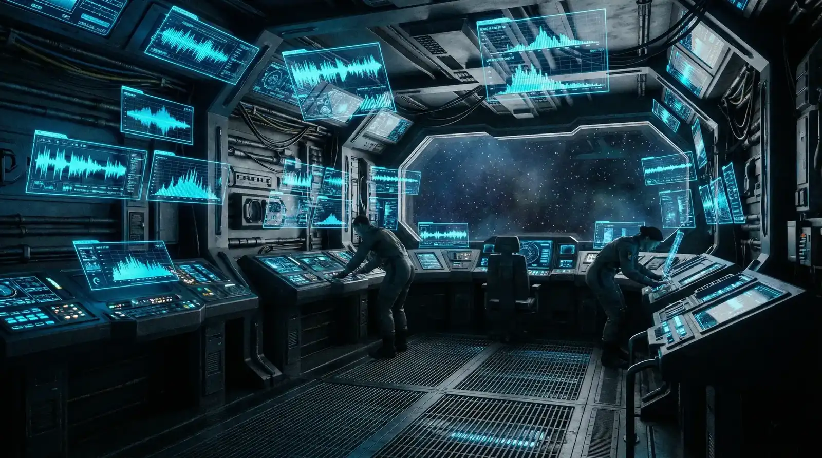 暗网禁区 深空探索科幻音效场景